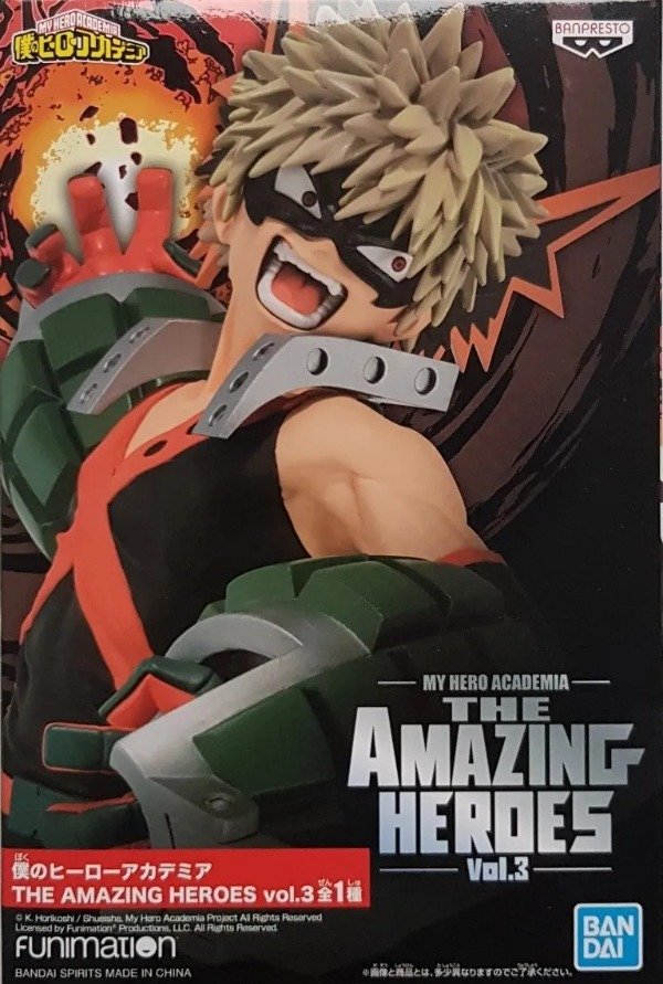 Producto - My Hero Academia - Amazing Heroes Vol 3 - Katsuki Bakugo