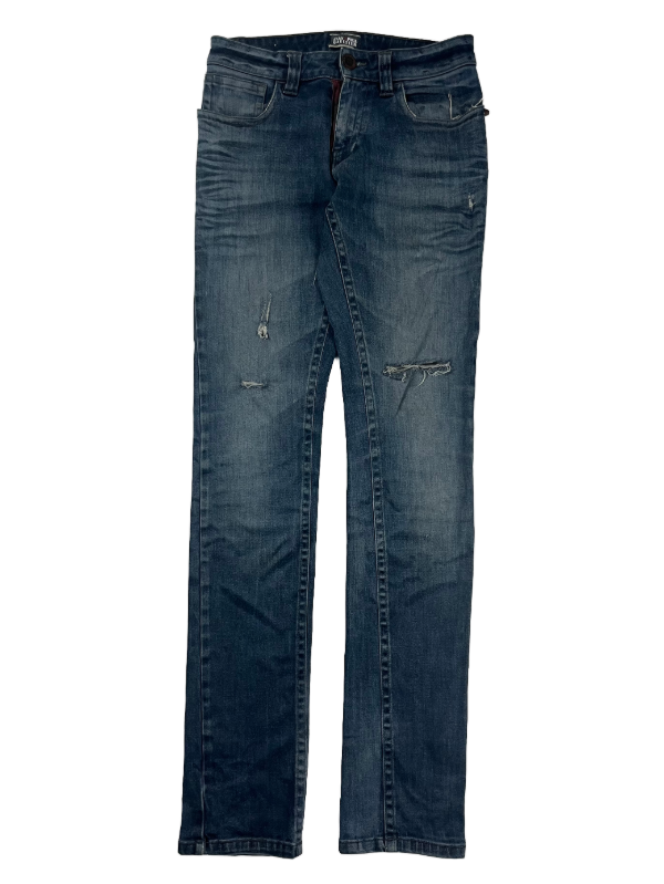 Producto - Jean Paul Gaultier Classic Tartan Accented Denim Jeans - 1
