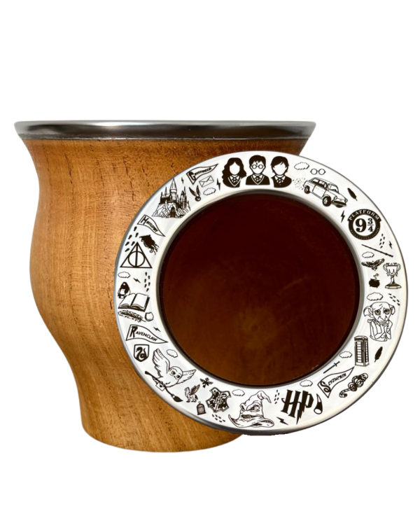 Producto - MATE CAMIONERO ALGARROBO (HARRY POTTER)