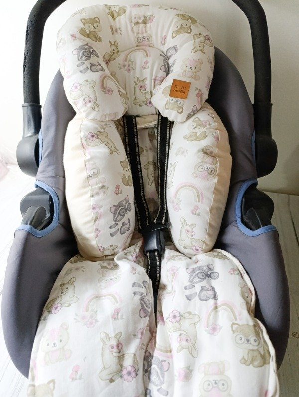 Producto - COLCHONCITO REDUCTOR ANIMALES ARCOIRIS ROSA