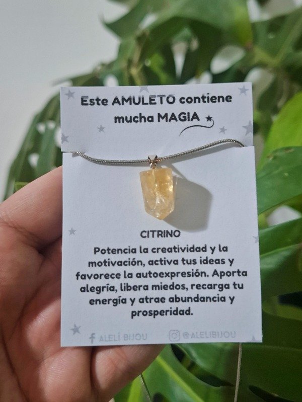 Producto - Collar Citrino