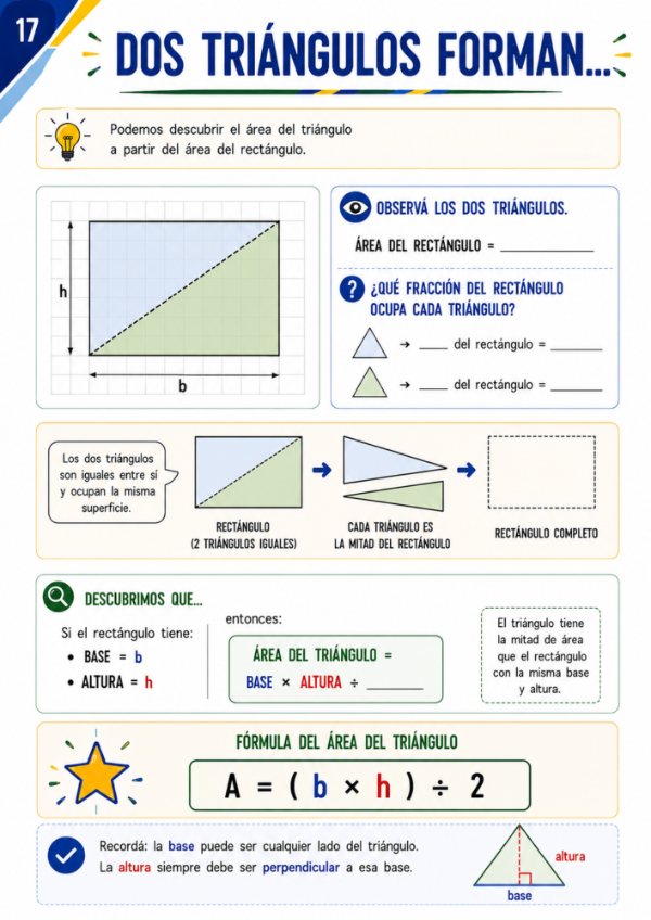 Producto - Perímetro y Área: Fórmulas, equivalencias y resolución de problemas - 13