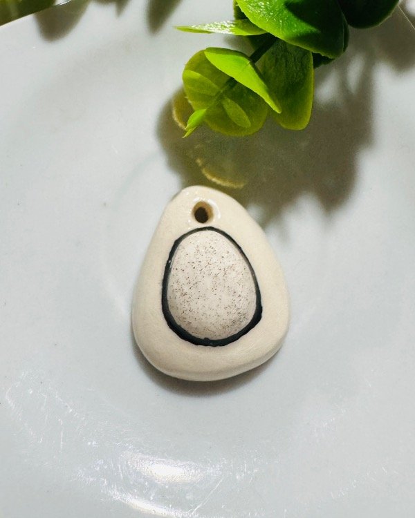 Producto - DIJE PIEDRA JASPE BLANCA