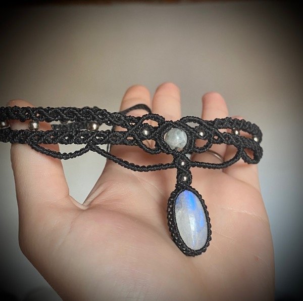 Producto - Choker doble Luna