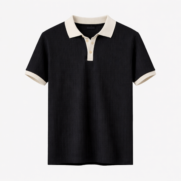 Producto - CHOMBA OXFORD BLACKWHITE