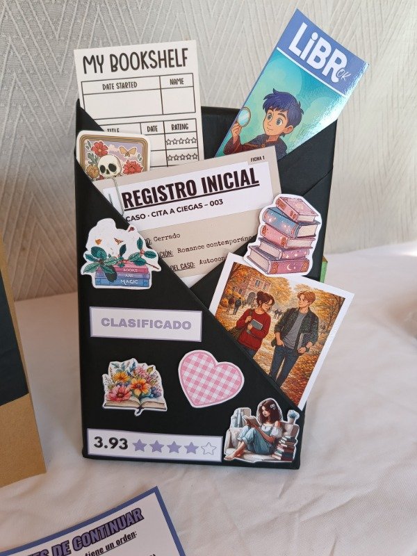 Producto - Caso: Cita a ciegas - 003 - Romance contemporáneo