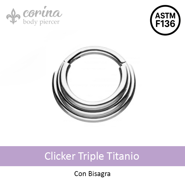 Producto - Clicker Triple Titanio