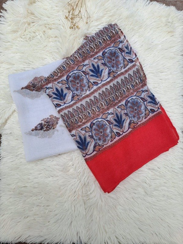 Producto - PEST01 Pañuelo Tela Estampado Rojo