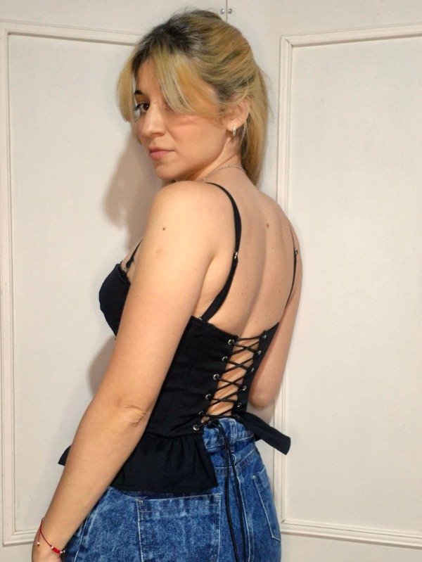 Producto - Corset Bustier Catalina Negro - 1
