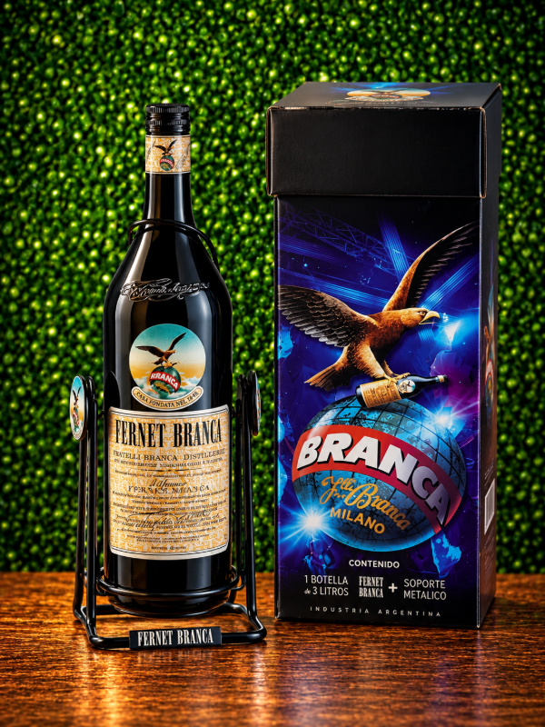 Producto - FERNET BRANCA MAGNUM 3LTS C/SOPORTE METALICO - 0