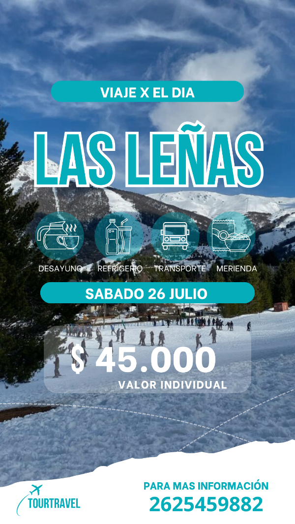 Producto - Las Leñas 26 DE JULIO!