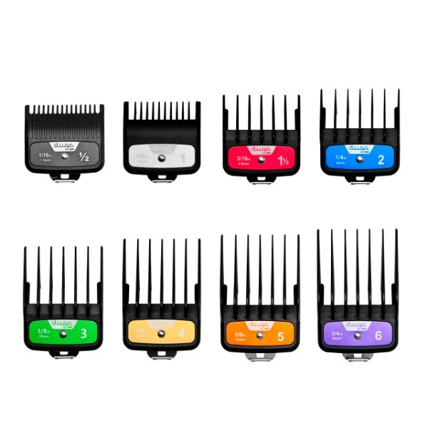 Producto - COLOR CLIPPER METAL COMBS X 8 - 0