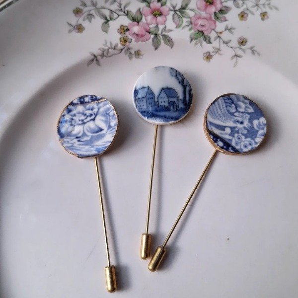 Producto - Prendedor inglés con ave