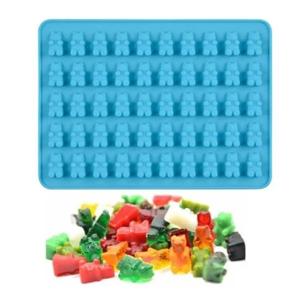 Producto - Molde silicona mini ositos-osos ( gomitas , sprinkles )
