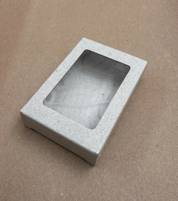 Producto - ESTUCHES CON VISOR KRAFT -COD. 1246 medida 9.5x2x6.5