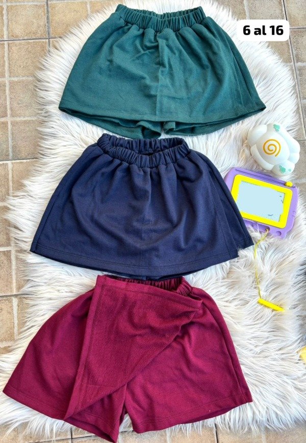 Producto - LINEA CHIKIS short pollera nena