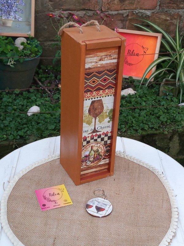 Producto - Porta vino estuche