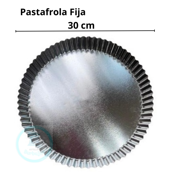 Producto - Pastafrola Hojalata Fija 30 cm x1