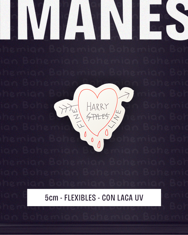 Producto - Iman FINE LINE, HARRY STYLES con LACA UV - Harry Styles