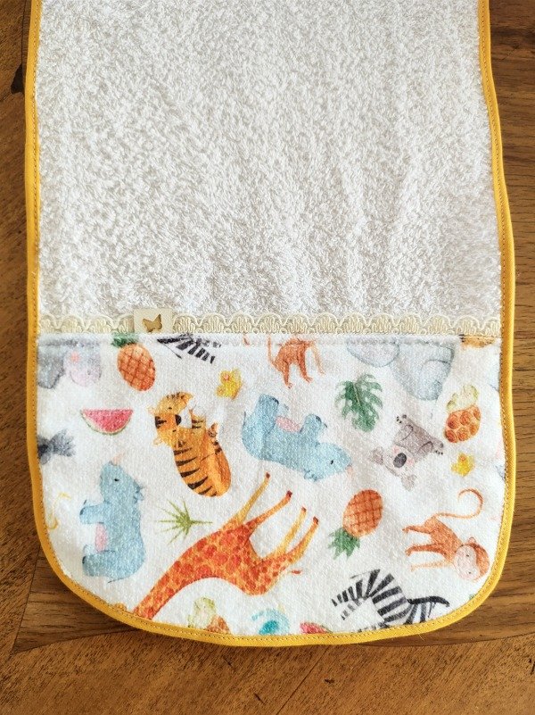 Producto - Babita con puntilla Animalitos de colores