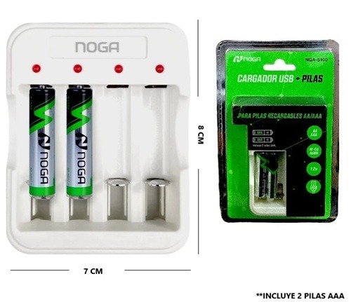 Producto - Cargador USB (con pilas AAA)