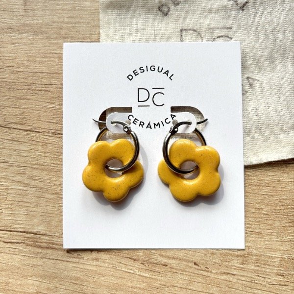 Producto - Aros Flopy ocres