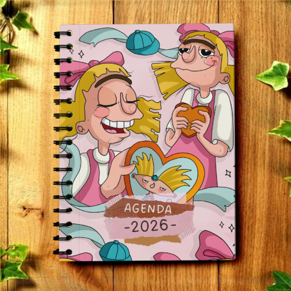 Producto - Agenda Perpetua 2026 Ilustrada 'Helga'