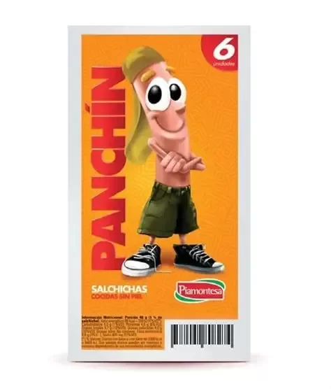 Producto - SALCHICHAS PANCHIN X6