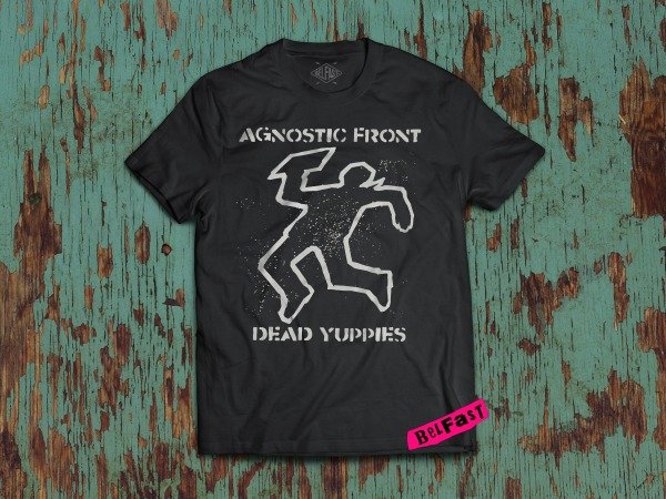 REMERA AGNOSTIC FRONT DEAD YUPPIES