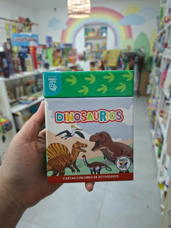 Producto - Cartas con Libro de Actividades Dinos