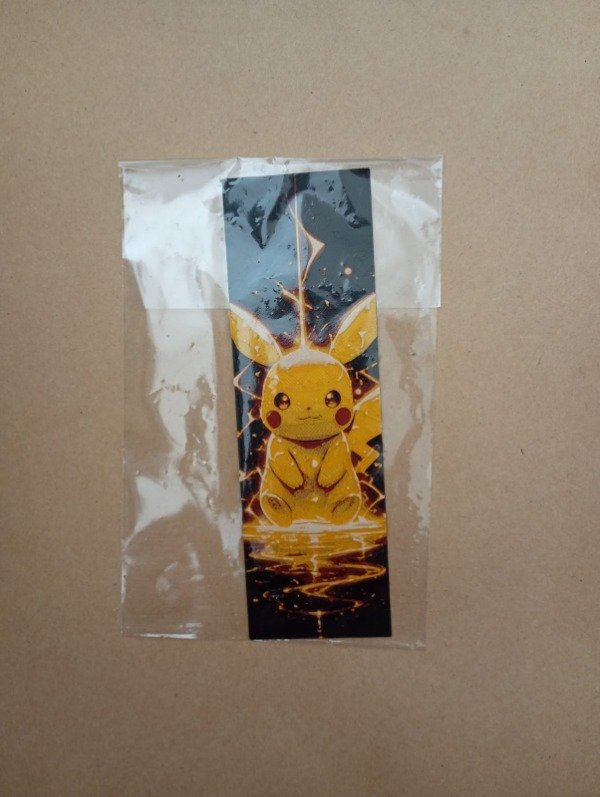 Producto - Señalador plástico Pikachu - Impresión 3D con relieve