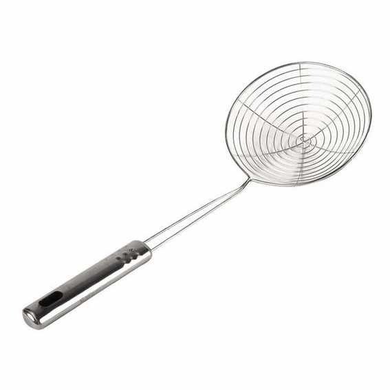 Producto - ESPUMADERA COLADOR MGO ACERO 13 X 37 CM CRYSTAL ROCK