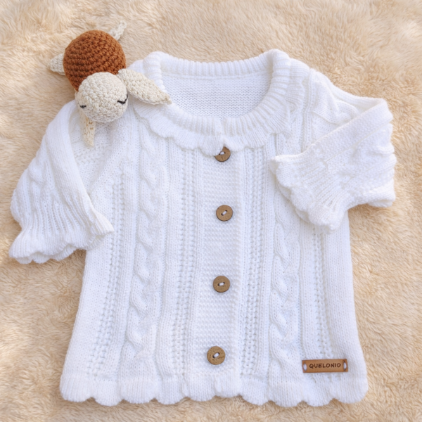 Producto - CAMPERA ONDITAS BLANCA
