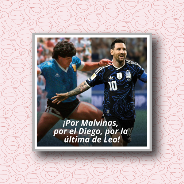 Producto - Por malvinas por el Diego