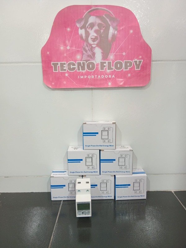 Producto - Medidor consumo para riel din 220V 117