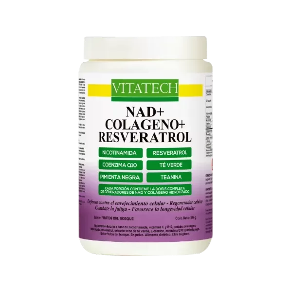 Producto - NAD+ Colágeno+ Resveratrol x 384 gr Vitatech