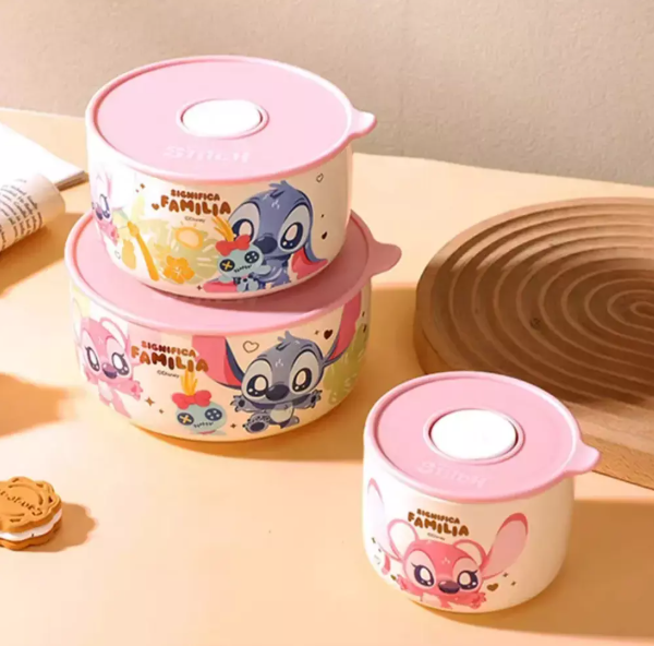 Producto - Bowls importados de ceramica x 3 Stitch y Angela