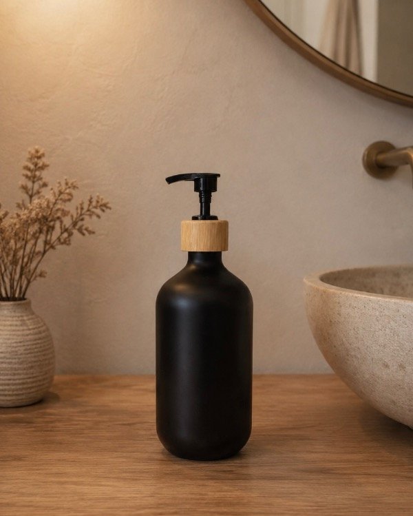 Producto - DISPENSER NEGRO LISO MATE