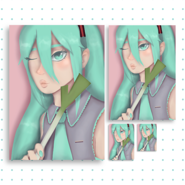 Producto - MIKU IDOL - Ilustración - 1
