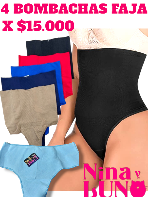 Producto - COMBO X 4 BOMBACHAS FAJAS