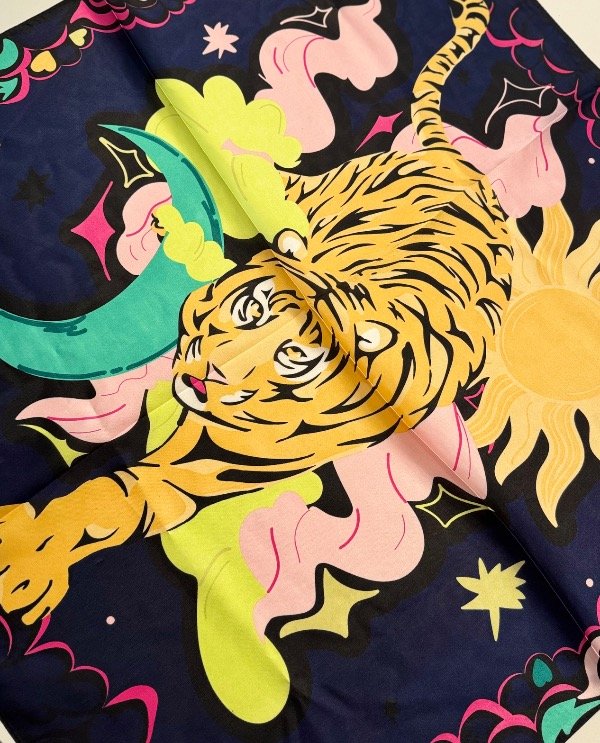 Producto - Pañuelo Tiger Azul