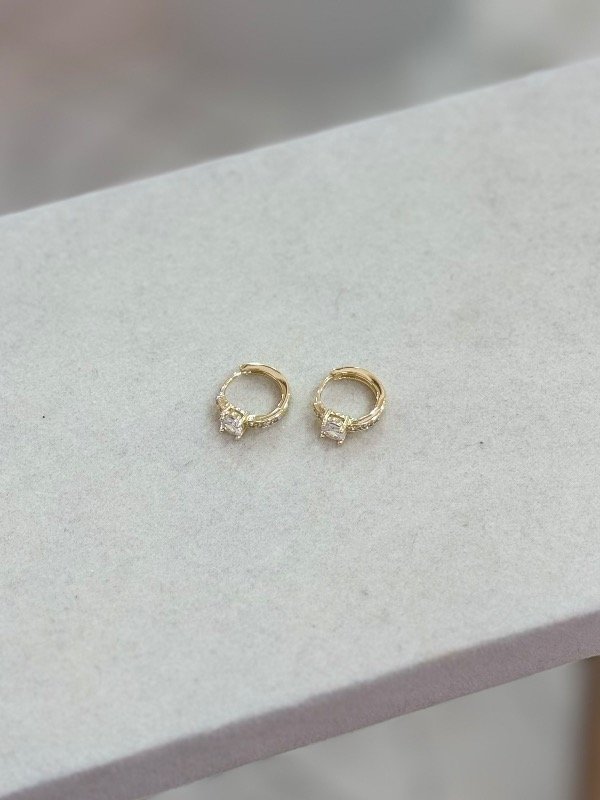 Producto - Aros Cubano Italiano Con Cubic - 0