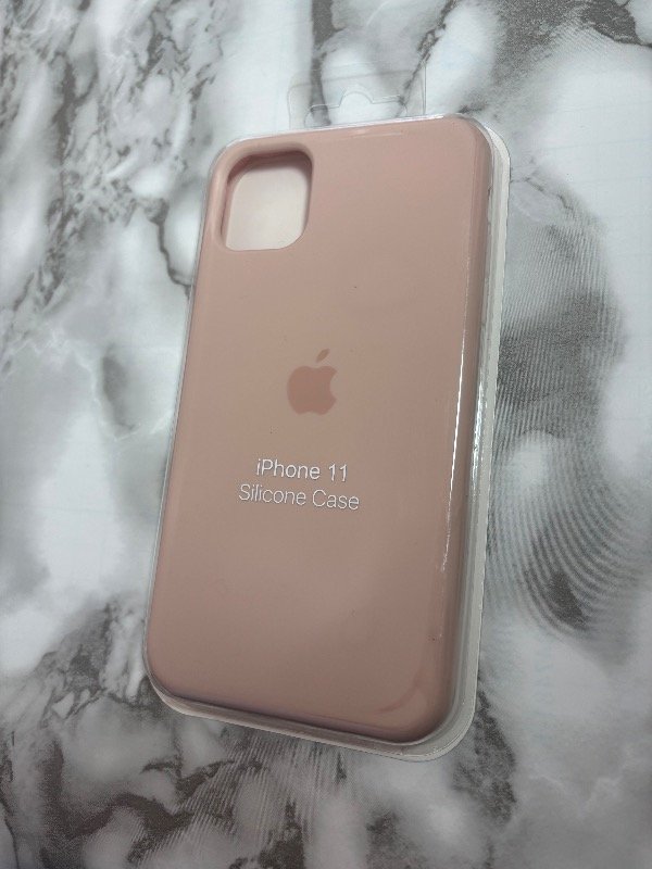 Producto - Silicone case rosa pastel iph 12 pro max