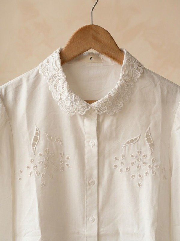 Producto - Camisa cuello broderie - 0