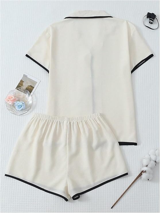 Producto - Conjunto de pijama de 2 piezas White - 2