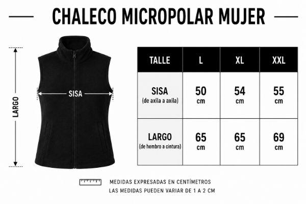 Producto - Chaleco Micropolar Mujer - 5