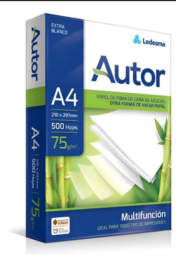 Producto - Resma de 75g Autor