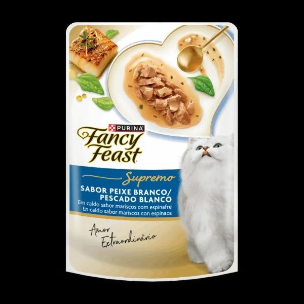 Producto - Pouch FANCY FEAST Supremo Pescado Blanco x 75 gr