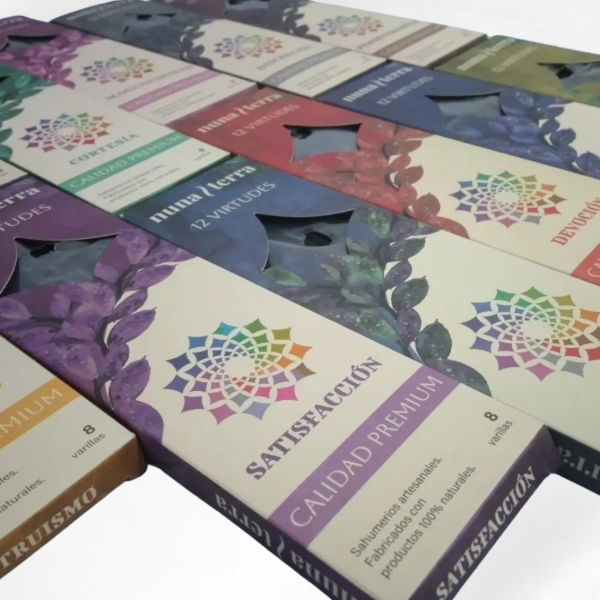 Producto - Sahumerios 12 Virtudes Nuna Terra x12u