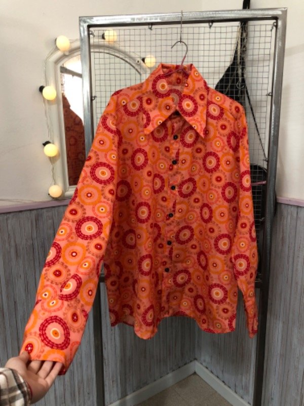 Producto - Camisa rosa// mandi// talle L